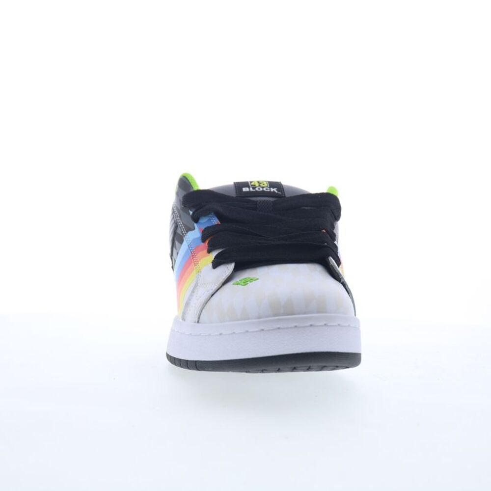 DC Mens 43I Court Graffik Black Shoes (NWT) - Picture 3 of 7
